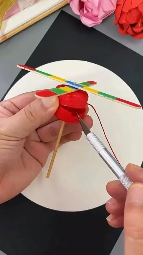 Spinning top construction plan 3