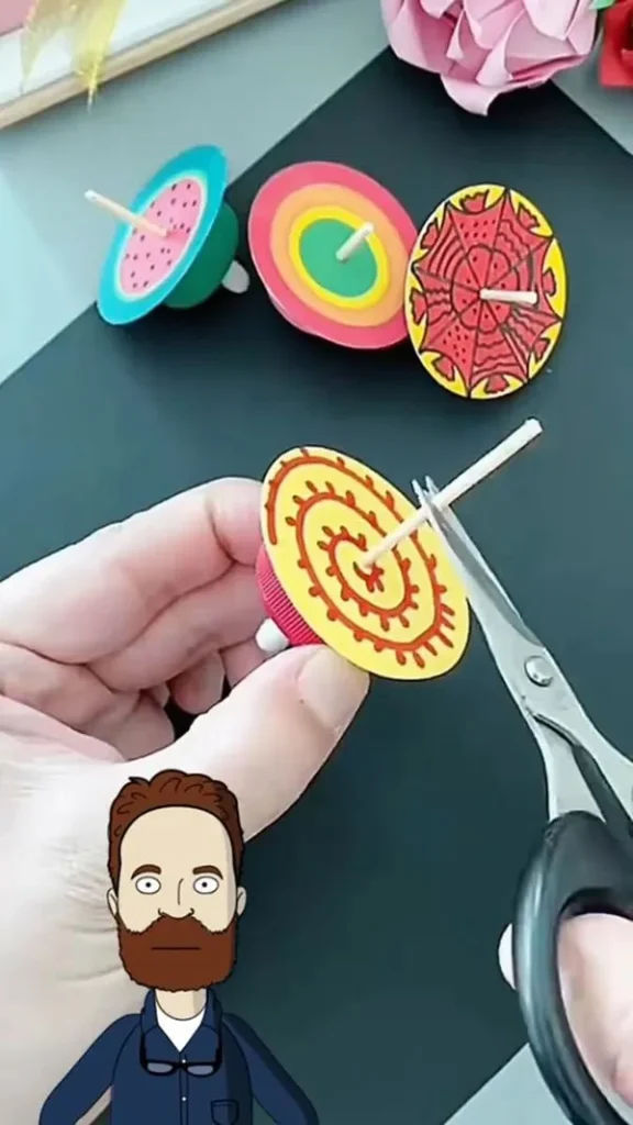 Spinning top construction plan 5