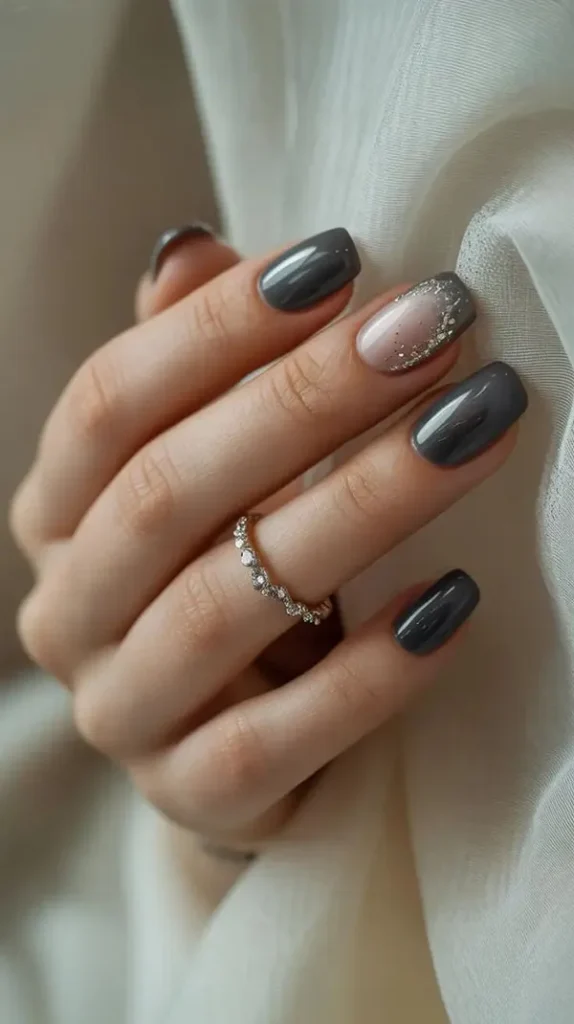 Stylish girly nail design 12