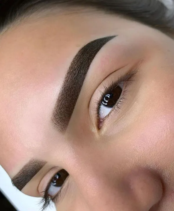 جدیدترین مدل ابرو میکرو 2025؛ طبیعی، شیک و فوقالعاده خاص ! 22 The latest micro eyebrow model 19