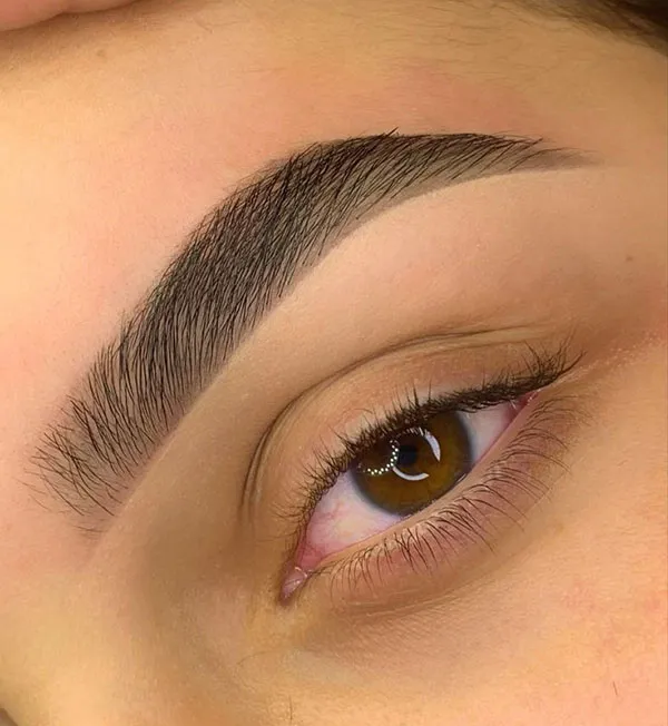 جدیدترین مدل ابرو میکرو 2025؛ طبیعی، شیک و فوقالعاده خاص ! 10 The latest micro eyebrow model 6