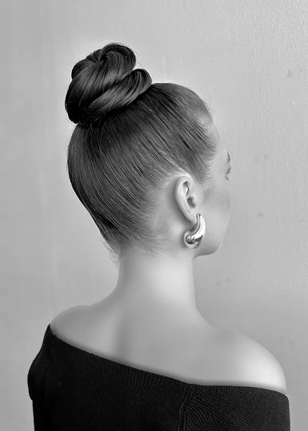 Tomato hairstyle for wedding 17