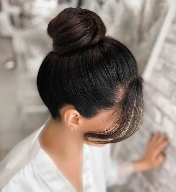 Tomato hairstyle for wedding 24