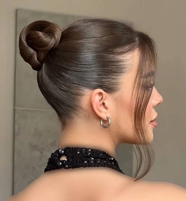 Tomato hairstyle for wedding 31