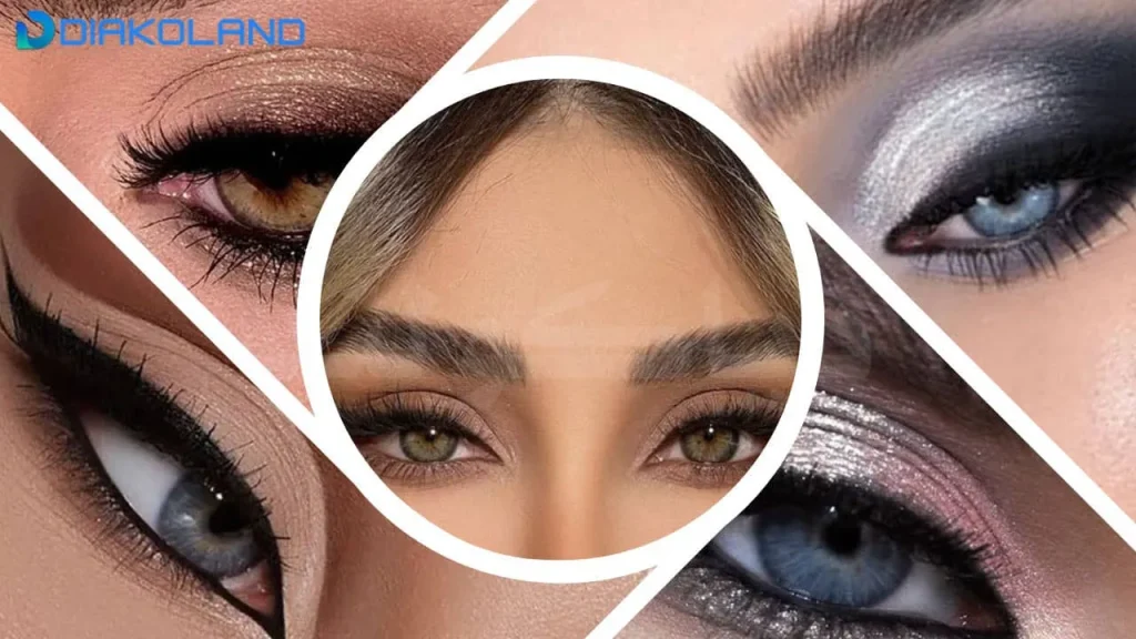 انواع میکاپ چشم