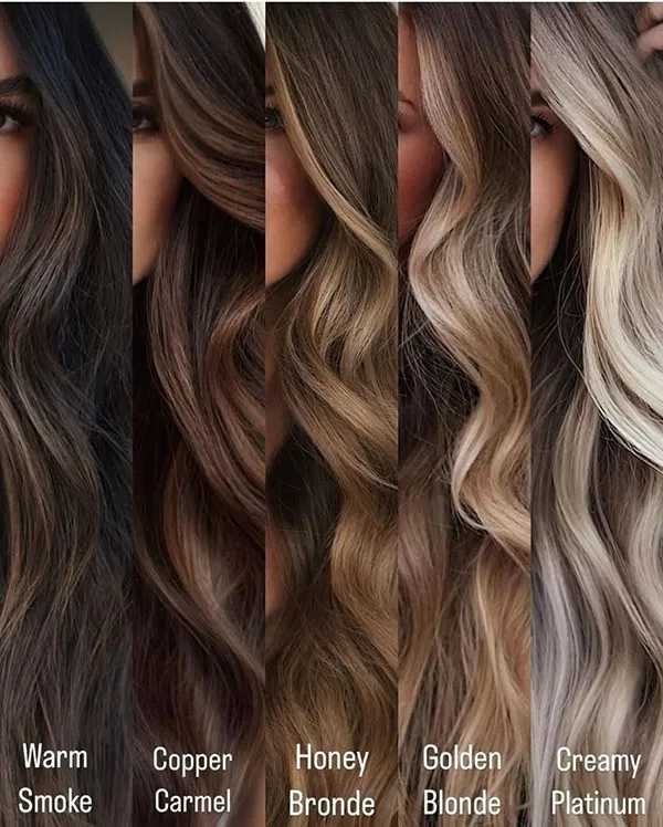 Types of hair color models with photos 2