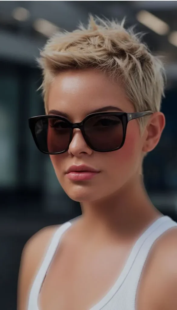 32 مدل موی خیلی کوتاه زنانه شیک ؛ مدل مویی که سادهترین نسخهی “تو” رو نشون میده 💕 18 Very short hair cut for women 12