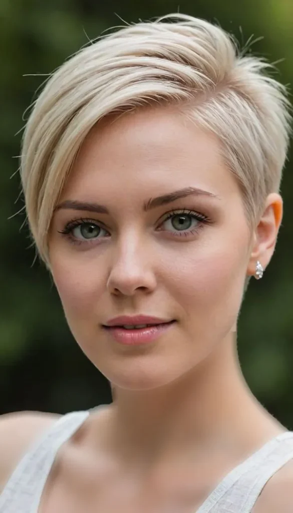 32 مدل موی خیلی کوتاه زنانه شیک ؛ مدل مویی که سادهترین نسخهی “تو” رو نشون میده 💕 14 Very short hair cut for women 9