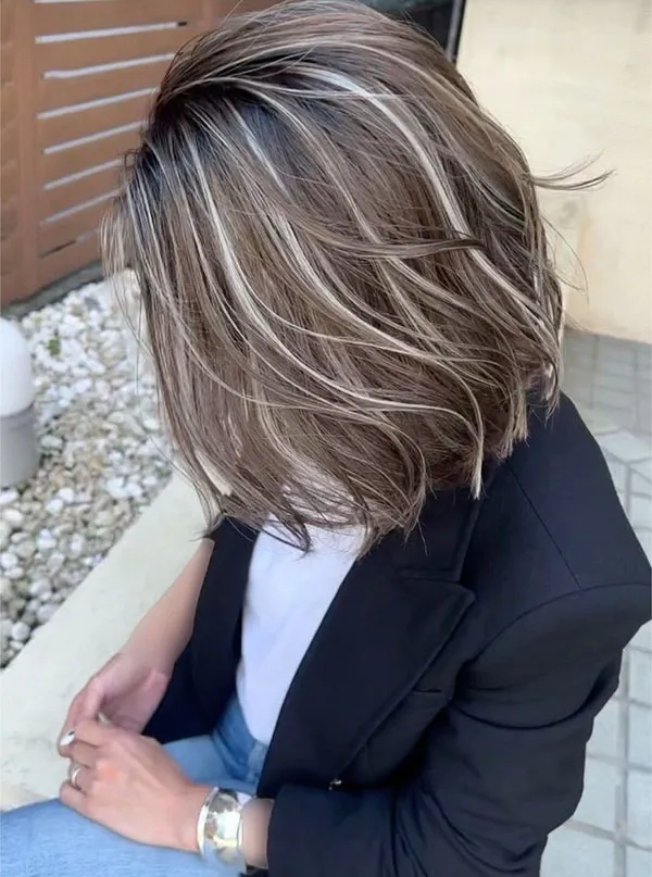 Womens wheat hair color 3
