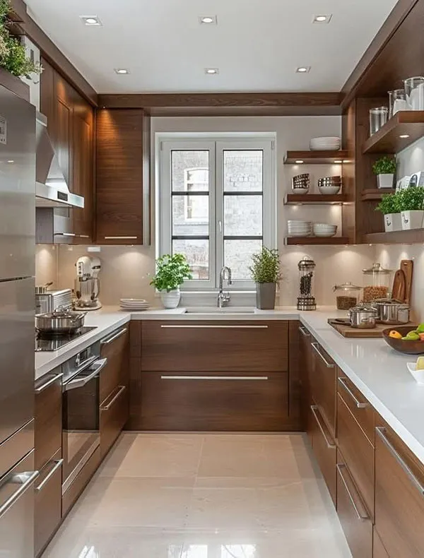 Wooden kitchen decoration 12