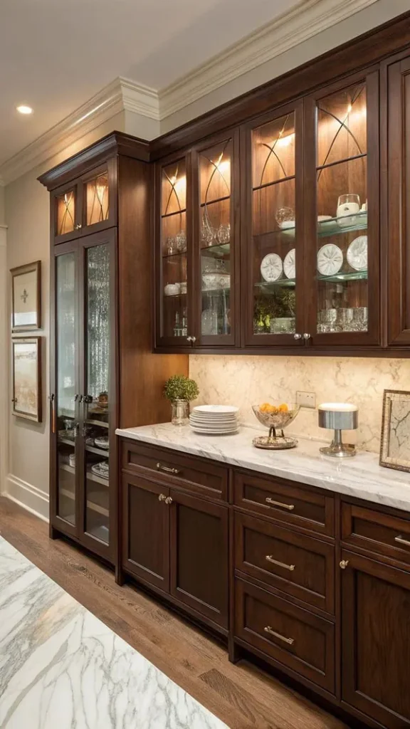 Wooden kitchen decoration 14
