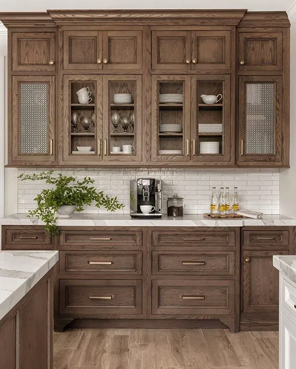 Wooden kitchen decoration 18