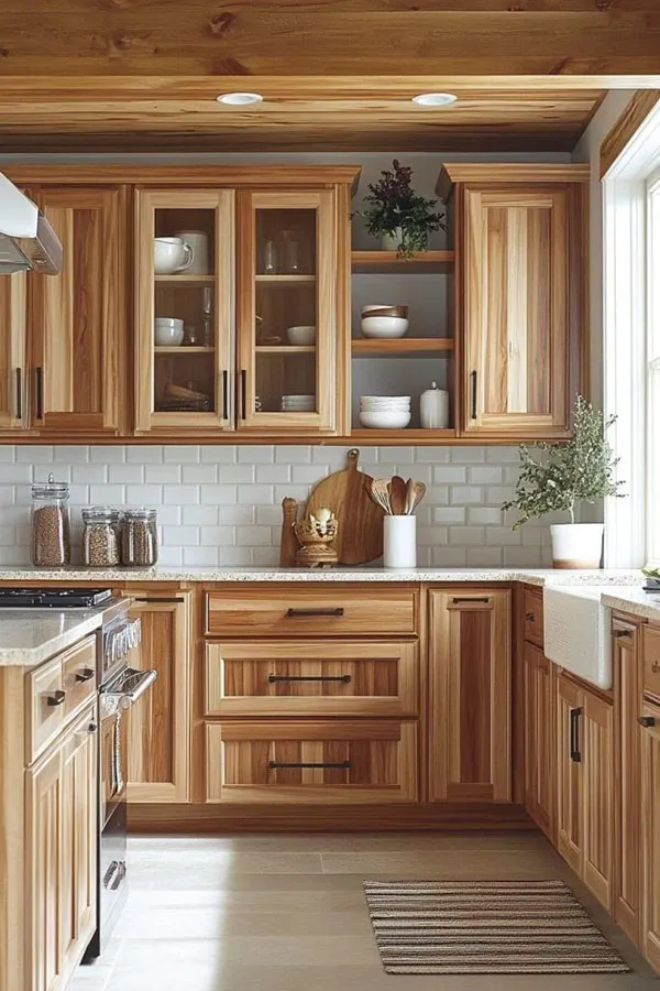 Wooden kitchen decoration 2