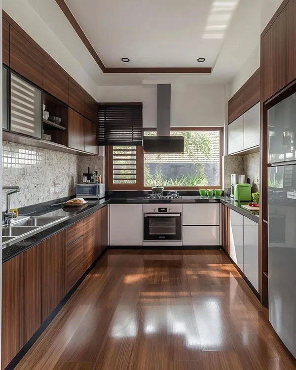 Wooden kitchen decoration 25