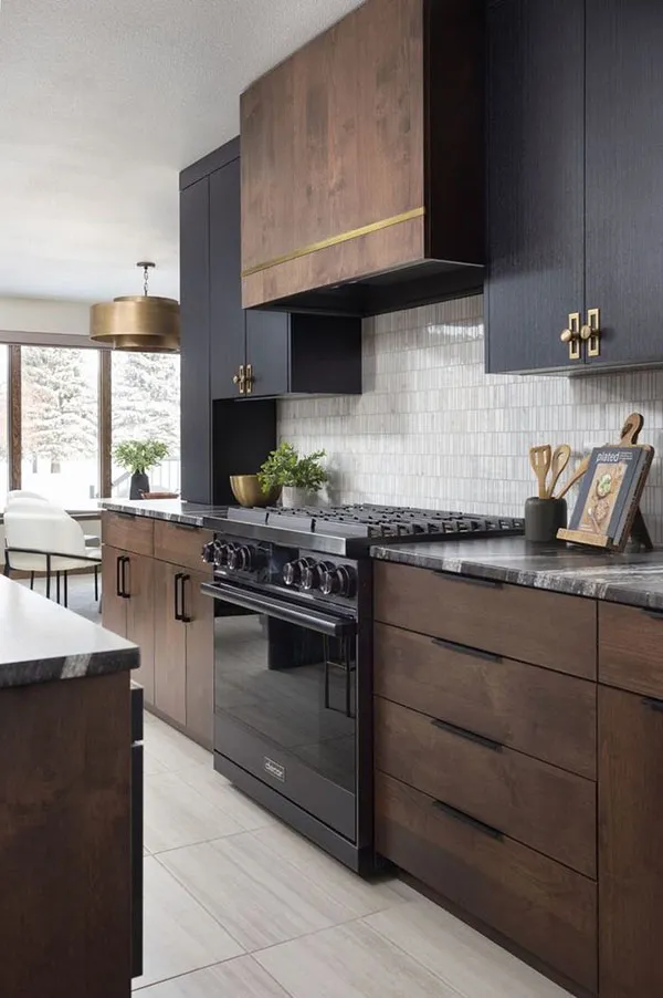Wooden kitchen decoration 27