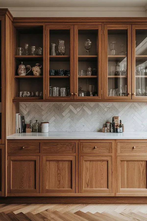 Wooden kitchen decoration 29