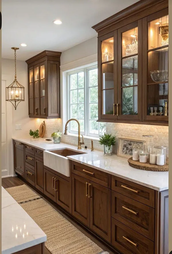 Wooden kitchen decoration 3