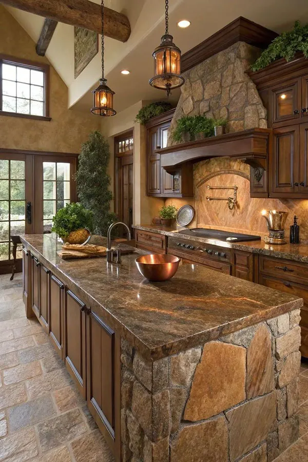 Wooden kitchen decoration 9