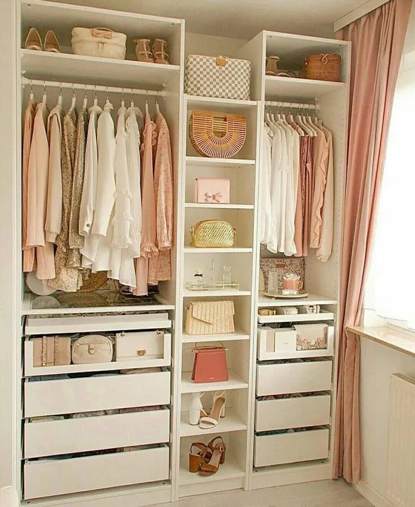 زیباترین کمد لباس دخترانه 2025؛ اتاقت یه کمد خوشاستایل میخواد 👗✨ 14 beautiful girls wardrobe diakoland photo 9