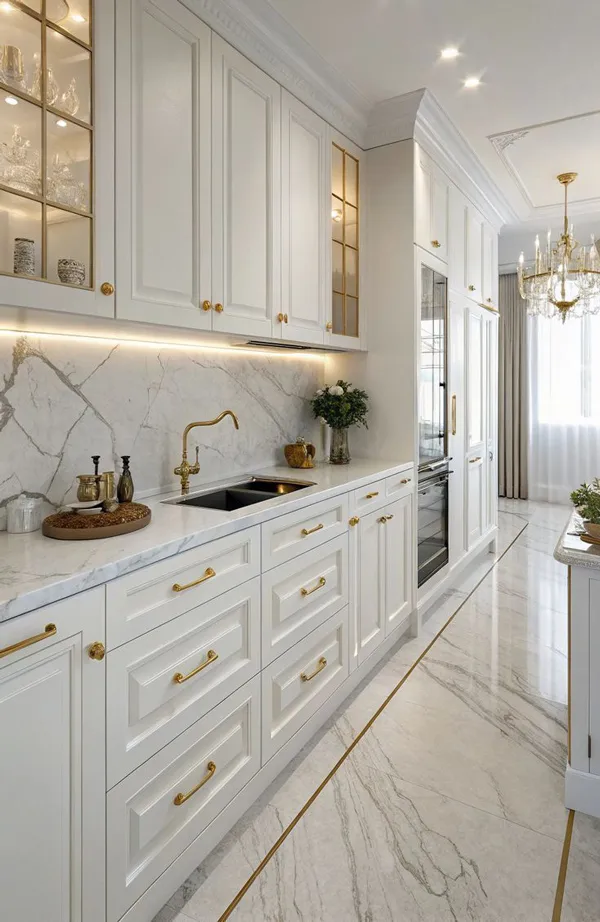classic white cabinet diakoland photo 5
