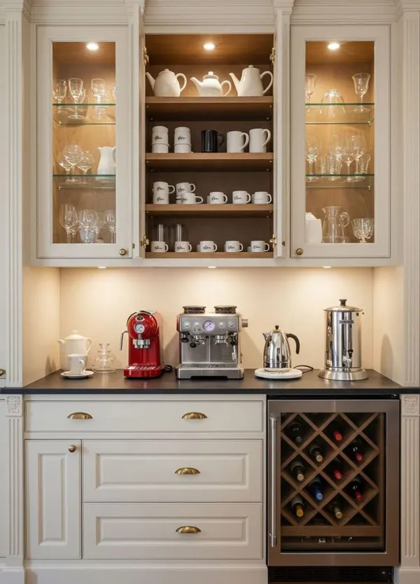 coffee bar on cabinet diakoland photo 12
