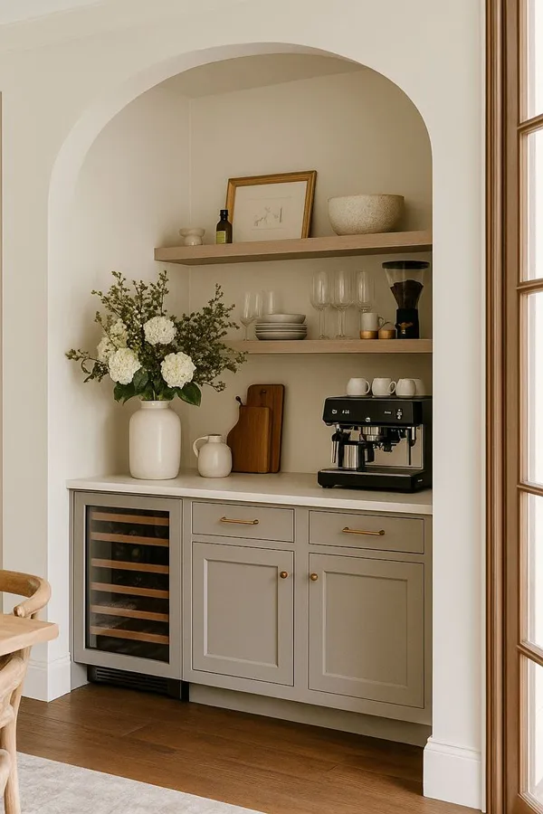 coffee bar on cabinet diakoland photo 13