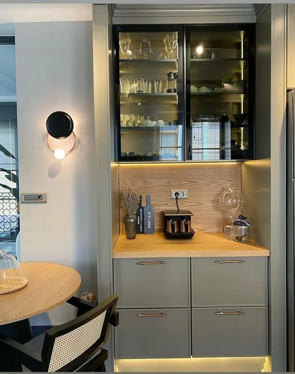 coffee bar on cabinet diakoland photo 17