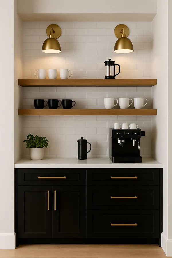 coffee bar on cabinet diakoland photo 19