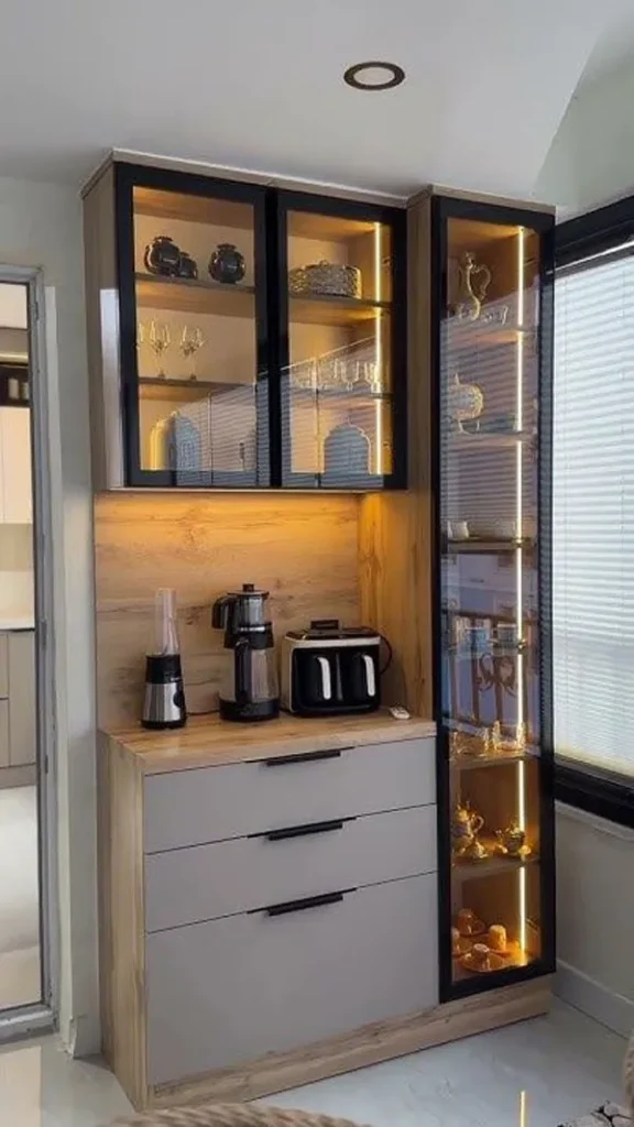coffee bar on cabinet diakoland photo 29