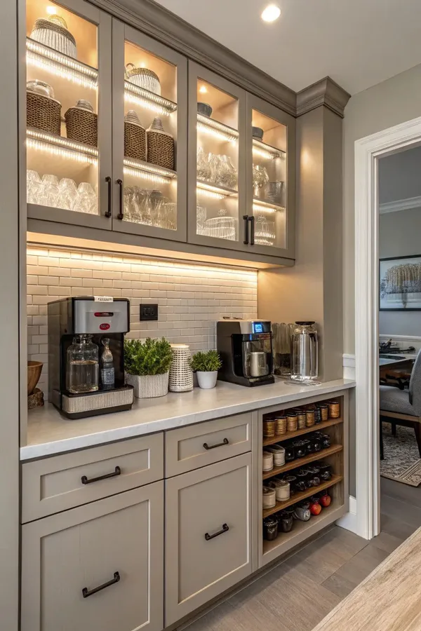 coffee bar on cabinet diakoland photo 3