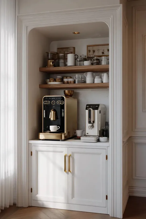 coffee bar on cabinet diakoland photo 5