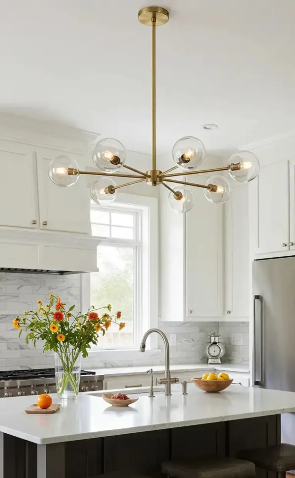 fantasy kitchen chandelier ideas ‌diakoland photo 11