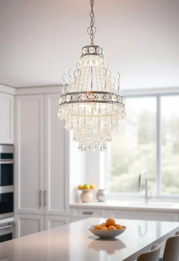 fantasy kitchen chandelier ideas ‌diakoland photo 12