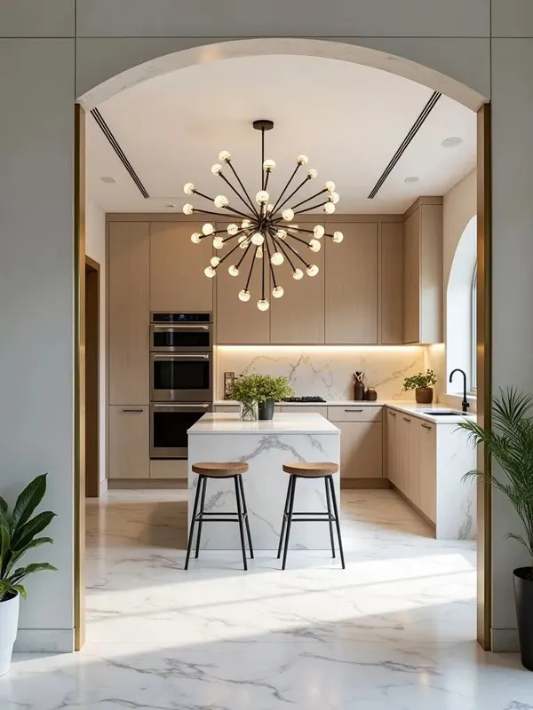 fantasy kitchen chandelier ideas ‌diakoland photo 2