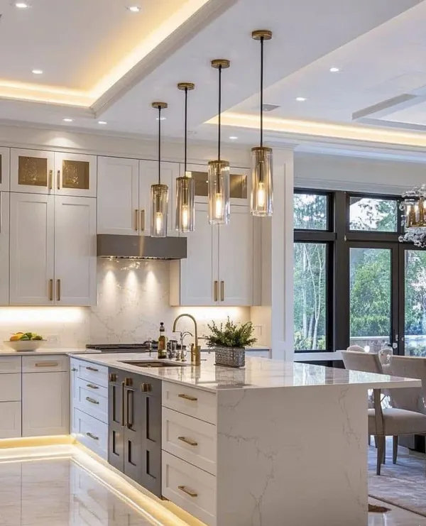 fantasy kitchen chandelier ideas ‌diakoland photo 24