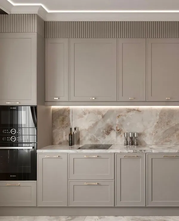 31 ایده کیوت کابینت آشپزخانه ساده؛ ساده، تمیز و دلبر! 6 kitchen simple cabinets diakoland photo 2