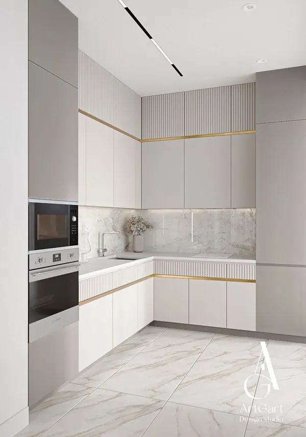 31 ایده کیوت کابینت آشپزخانه ساده؛ ساده، تمیز و دلبر! 22 kitchen simple cabinets diakoland photo 22