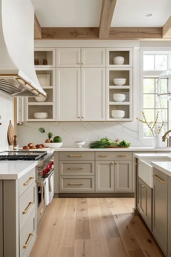 31 ایده کیوت کابینت آشپزخانه ساده؛ ساده، تمیز و دلبر! 8 kitchen simple cabinets diakoland photo 4