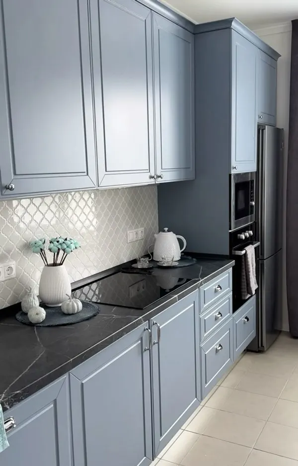 31 ایده کیوت کابینت آشپزخانه ساده؛ ساده، تمیز و دلبر! 7 kitchen simple cabinets diakoland photo 5