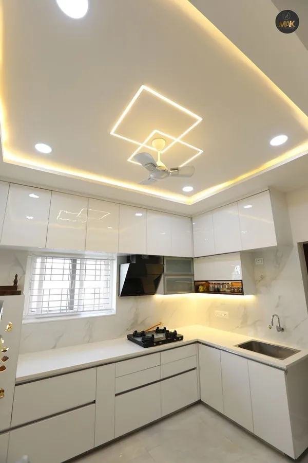 35 طرح لاین نوری سقف؛ ترندی مدرن برای دکوراسیون! 19 line lighting ceiling diakoland photo 17