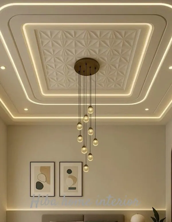 35 طرح لاین نوری سقف؛ ترندی مدرن برای دکوراسیون! 10 line lighting ceiling diakoland photo 6