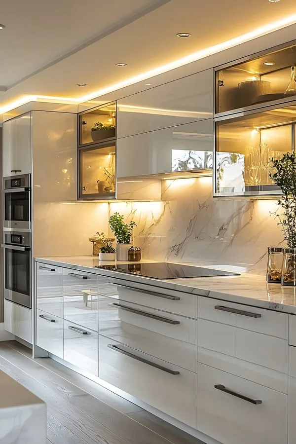 35 مدل کابینت آشپزخانه جدید برای خونههای ایرانی😍 29 model kabinet ashpazkhane jadid diakoland photo 25
