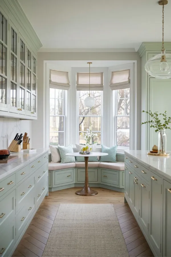 pastel green kitchen cabinets diakoland photo 10