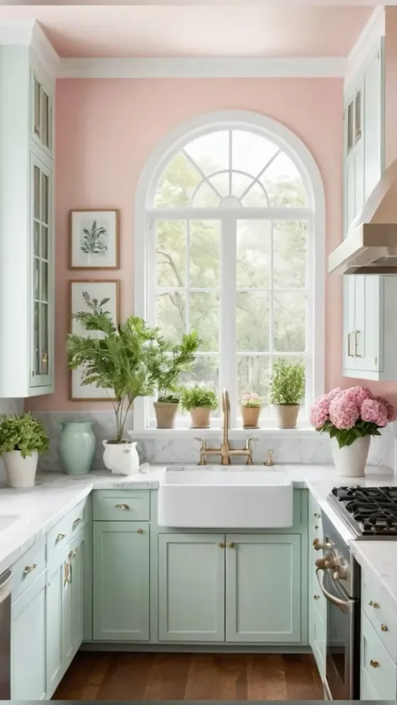 pastel green kitchen cabinets diakoland photo 31