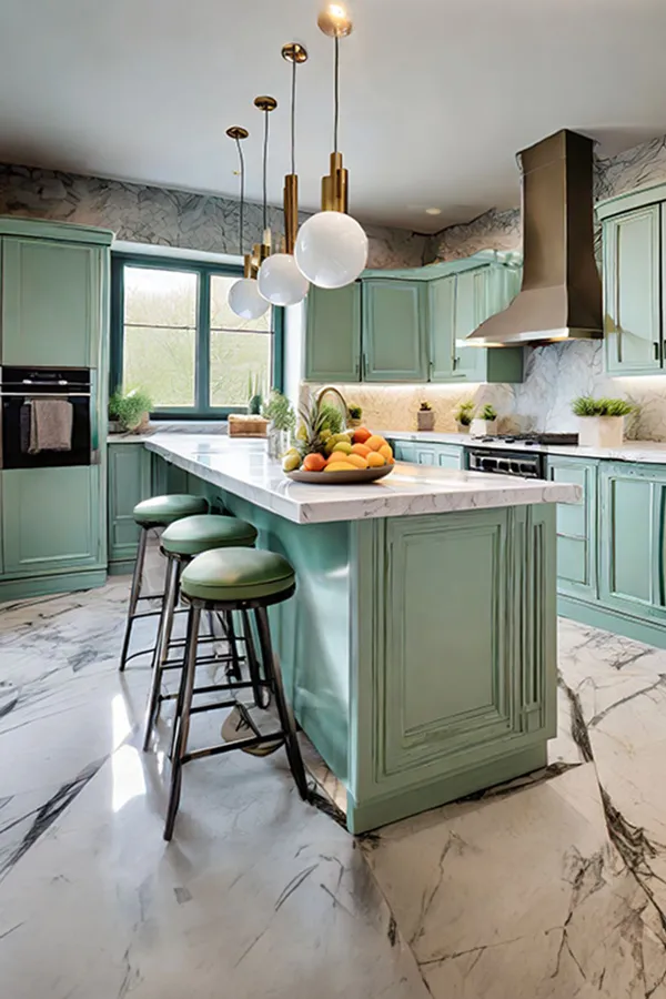 pastel green kitchen cabinets diakoland photo 33