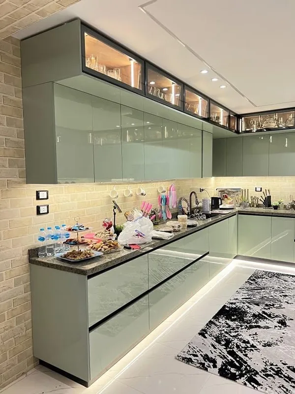 pastel green kitchen cabinets diakoland photo 5