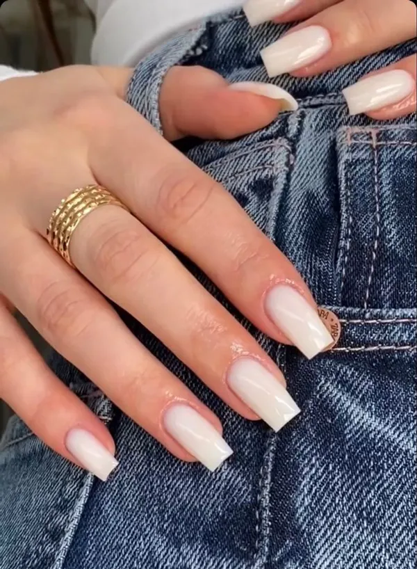 white nail extensions diakoland photo 23
