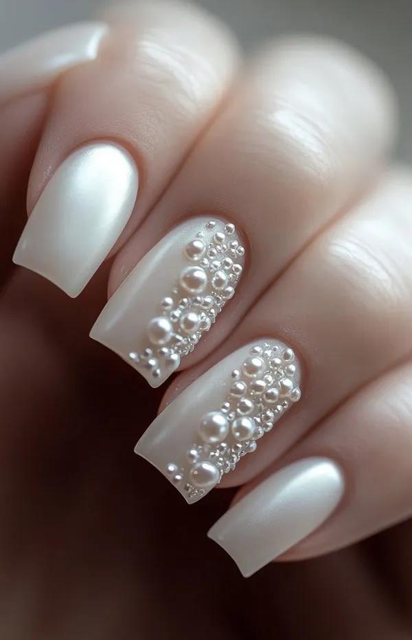 white nail extensions diakoland photo 3