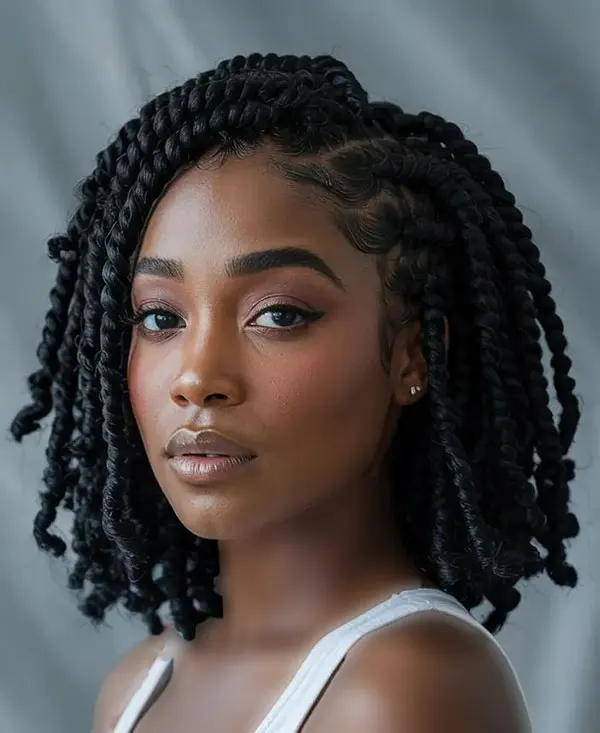 African hair weave tutorial 22