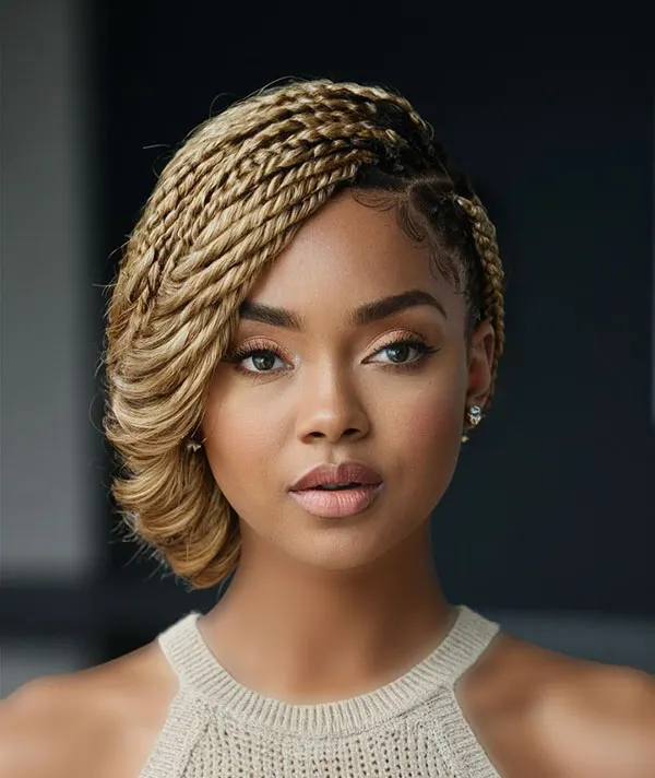 African hair weave tutorial 24